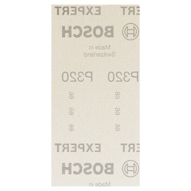 Шліфувальна сітка EXPERT M480 для ексцентрикових шліфувальних машин, 93 x 186 мм, G 320, 50 шт. BOSCH, фото  | SNABZHENIE.com.ua