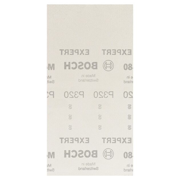 Шліфувальна сітка EXPERT M480 для ексцентрикових шліфувальних машин, 115 x 230 мм, G 320, 50 шт. BOSCH, фото  | SNABZHENIE.com.ua