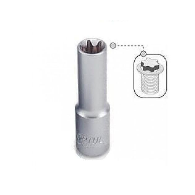 Головка торцевая TORX длинная TOPTUL 1/2 E18, фото  | SNABZHENIE.com.ua
