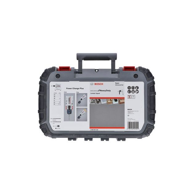 Универсальный набор из 9 твердосплавных коронок BOSCH Endurance, фото , изображение 3 | SNABZHENIE.com.ua