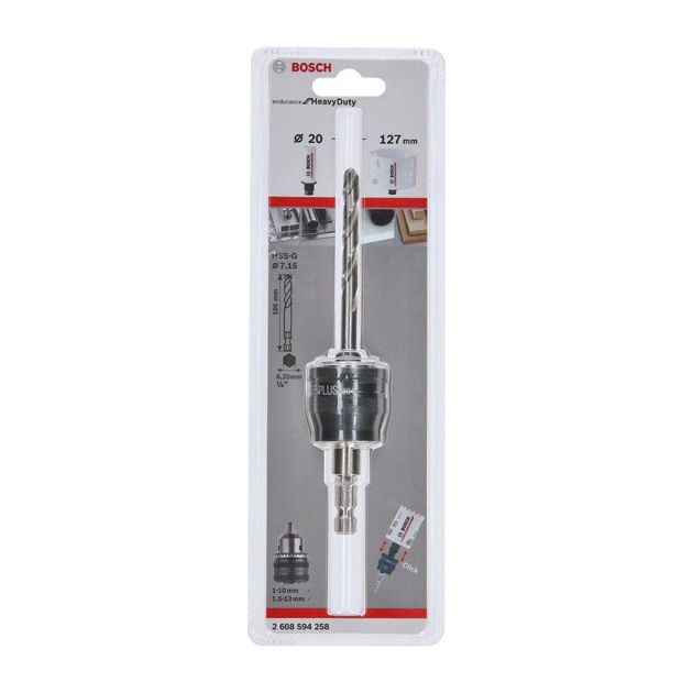 Оправка PC 3/8 8,7 мм с свердлом HSS-G Ø 7,15 x 105 мм BOSCH, фото , изображение 2 | SNABZHENIE.com.ua Оправка PC 3/8 8,7 мм с свердлом HSS-G Ø 7,15 x 105 мм BOSCH, фото , изображение 2 | SNABZHENIE.com.ua