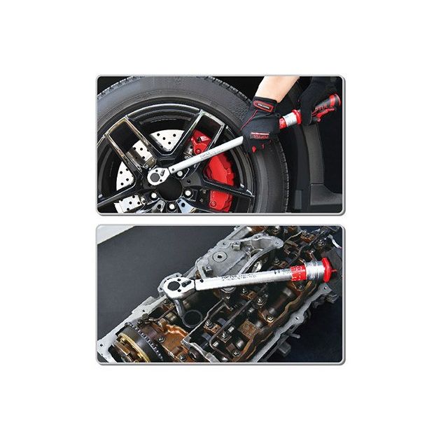 Ключ динамометрический 1/2" 525мм 40-210Nm TOPTUL ANBV1621, фото , изображение 3 | SNABZHENIE.com.ua