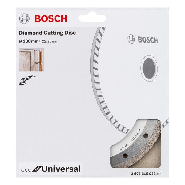 Алмазный отрезной круг ECO для универсального BOSCH, фото , изображение 2 | SNABZHENIE.com.ua