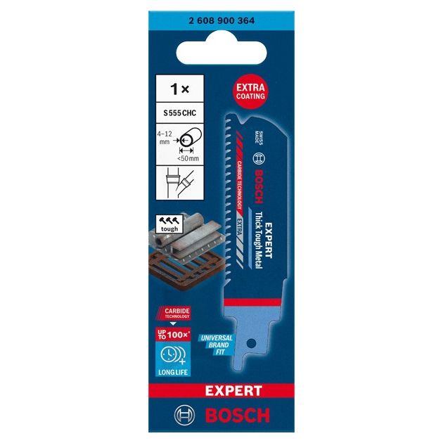 Полотно для пиляння Bosch EXPERT S 555 CHC, 1 шт., фото , изображение 3 | SNABZHENIE.com.ua