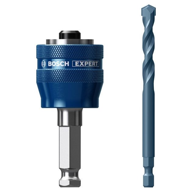 Оправка системи коронок EXPERT Power Change Plus, 11 мм, свердло TCT 8,5 x 105 мм, 2 шт. BOSCH, фото , зображення 6 | SNABZHENIE.com.ua Оправка системи коронок EXPERT Power Change Plus, 11 мм, свердло TCT 8,5 x 105 мм, 2 шт. BOSCH, фото , зображення 6 | SNABZHENIE.com.ua