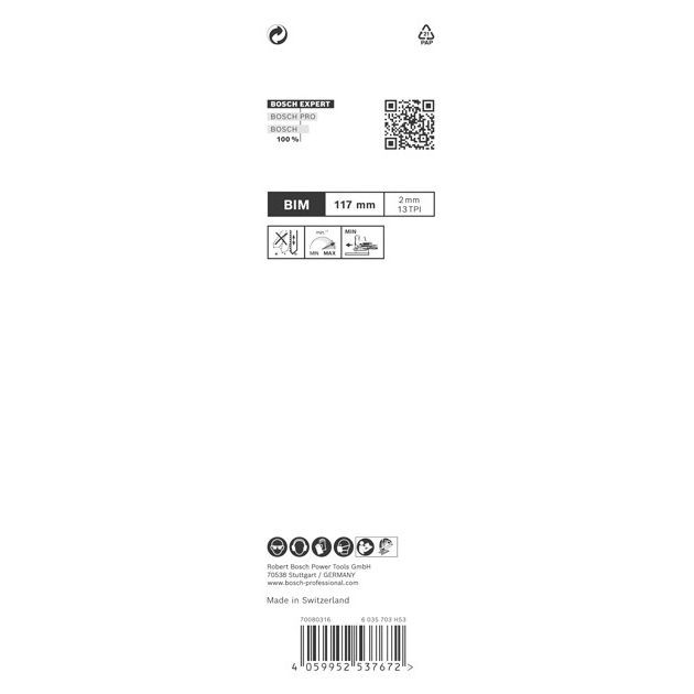 Полотна для лобзиков BOSCH EXPERT ‘Hardwood 2-side clean’ T 308 BF, 3 шт., фото , изображение 4 | SNABZHENIE.com.ua Полотна для лобзиков BOSCH EXPERT ‘Hardwood 2-side clean’ T 308 BF, 3 шт., фото , изображение 4 | SNABZHENIE.com.ua