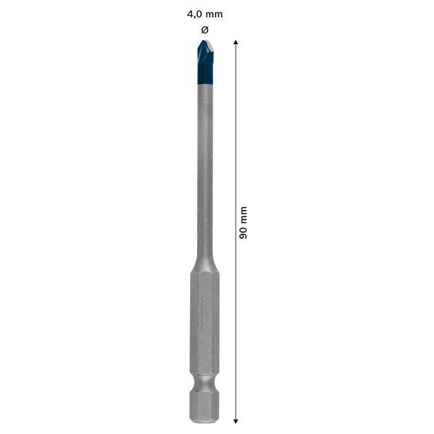 Сверло EXPERT HEX-9 HardCeramic, 4 x 90 мм BOSCH, фото , изображение 5 | SNABZHENIE.com.ua Сверло EXPERT HEX-9 HardCeramic, 4 x 90 мм BOSCH, фото , изображение 5 | SNABZHENIE.com.ua