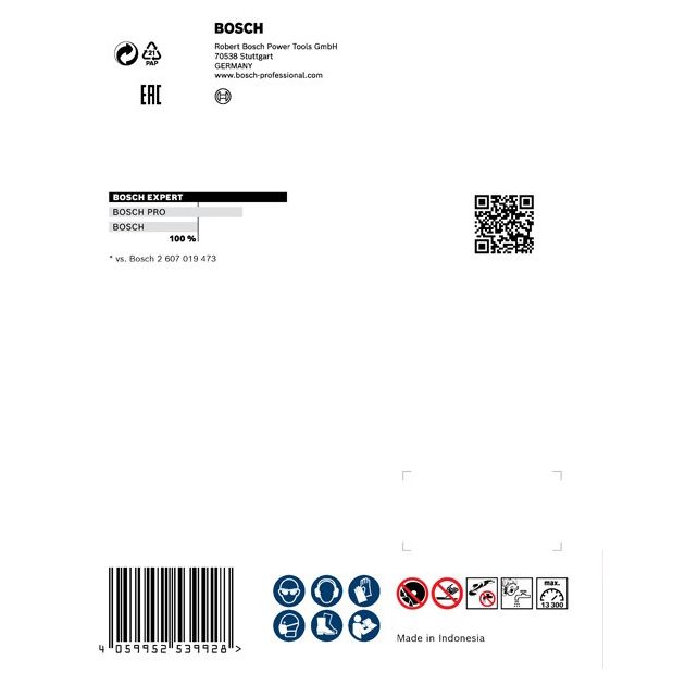 Алмазний відрізний круг EXPERT HardCeramic X-LOCK, 115 x 22,23 x 1,4 x 10 мм BOSCH, фото , зображення 4 | SNABZHENIE.com.ua Алмазний відрізний круг EXPERT HardCeramic X-LOCK, 115 x 22,23 x 1,4 x 10 мм BOSCH, фото , зображення 4 | SNABZHENIE.com.ua