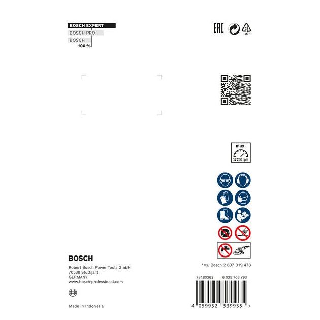 Алмазный круг EXPERT HardCeramic X-LOCK 125 мм, BOSCH, фото , изображение 4 | SNABZHENIE.com.ua