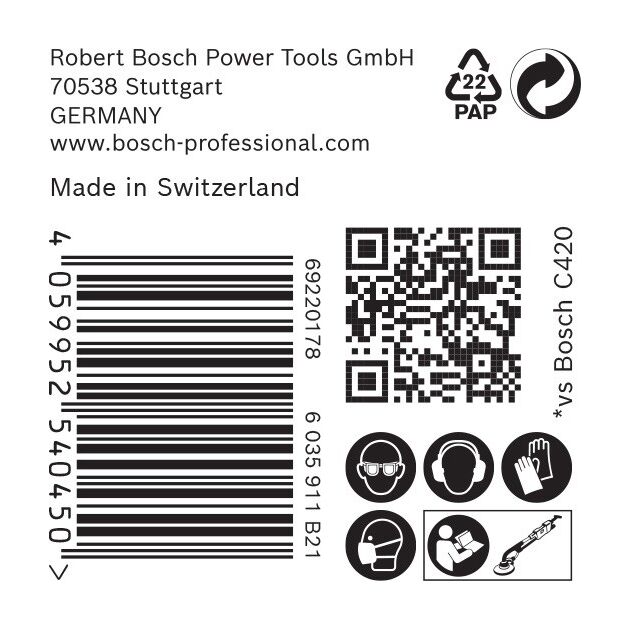 Шліфувальна сітка BOSCH M480 для гіпсокартону, 225 мм, G 80, 25 шт., фото , изображение 4 | SNABZHENIE.com.ua Шліфувальна сітка BOSCH M480 для гіпсокартону, 225 мм, G 80, 25 шт., фото , изображение 4 | SNABZHENIE.com.ua