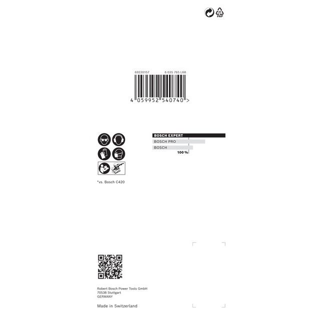 Шліфувальна сітка EXPERT M480 для ексцентрикових шліфувальних машин, 80 x 133 мм, G 120, 10 шт. BOSCH, фото , зображення 4 | SNABZHENIE.com.ua