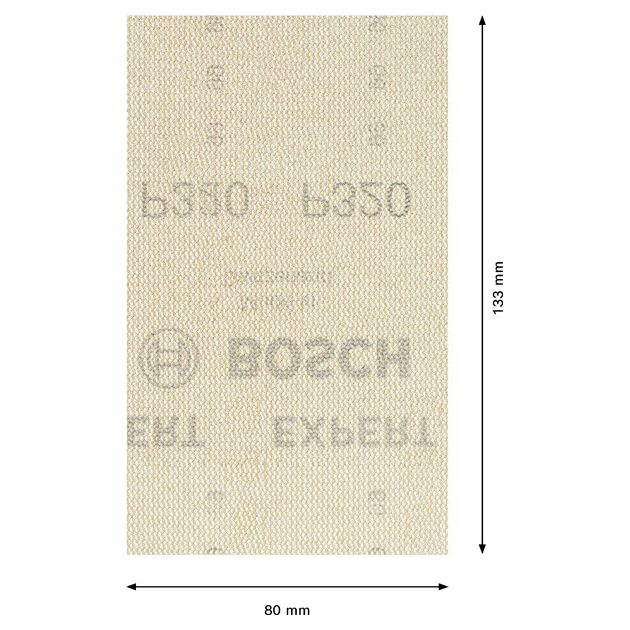 Шліфувальна сітка EXPERT M480 для ексцентрикових шліфувальних машин, 80 x 133 мм, G 320, 10 шт. BOSCH, фото , зображення 5 | SNABZHENIE.com.ua Шліфувальна сітка EXPERT M480 для ексцентрикових шліфувальних машин, 80 x 133 мм, G 320, 10 шт. BOSCH, фото , зображення 5 | SNABZHENIE.com.ua