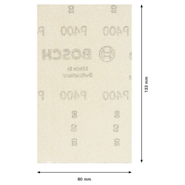 Шліфувальна сітка EXPERT M480 для ексцентрикових шліфувальних машин, 80 x 133 мм, G 400, 10 шт. BOSCH, фото , зображення 5 | SNABZHENIE.com.ua Шліфувальна сітка EXPERT M480 для ексцентрикових шліфувальних машин, 80 x 133 мм, G 400, 10 шт. BOSCH, фото , зображення 5 | SNABZHENIE.com.ua