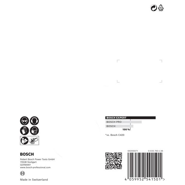 Набір шліфувального паперу EXPERT C470 для ексцентрикових шліфувальних машин, 125 мм, 8 отворів, G 60/120/240, 6 шт. BOSCH, фото , зображення 4 | SNABZHENIE.com.ua Набір шліфувального паперу EXPERT C470 для ексцентрикових шліфувальних машин, 125 мм, 8 отворів, G 60/120/240, 6 шт. BOSCH, фото , зображення 4 | SNABZHENIE.com.ua