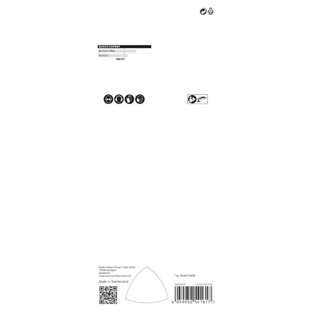 Шліфувальний папір EXPERT C470 для дельташліфувальних машин, 93 мм, G 40, 5 шт. BOSCH, фото , зображення 4 | SNABZHENIE.com.ua Шліфувальний папір EXPERT C470 для дельташліфувальних машин, 93 мм, G 40, 5 шт. BOSCH, фото , зображення 4 | SNABZHENIE.com.ua