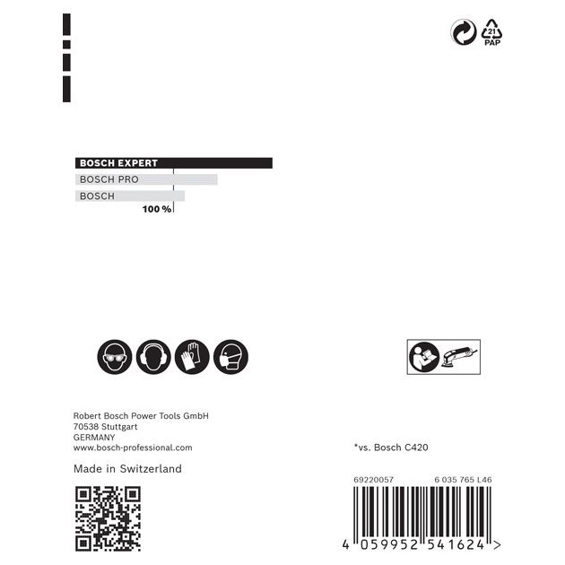 Шліфувальний папір BOSCH C470 для дельташліфувальних машин, 93 мм, G 60, 5 шт., фото , изображение 4 | SNABZHENIE.com.ua Шліфувальний папір BOSCH C470 для дельташліфувальних машин, 93 мм, G 60, 5 шт., фото , изображение 4 | SNABZHENIE.com.ua