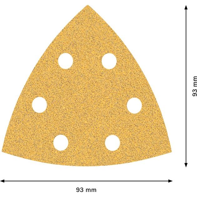 Шліфувальний папір BOSCH C470 для дельташліфувальних машин, 93 мм, G 60, 5 шт., фото , изображение 5 | SNABZHENIE.com.ua Шліфувальний папір BOSCH C470 для дельташліфувальних машин, 93 мм, G 60, 5 шт., фото , изображение 5 | SNABZHENIE.com.ua