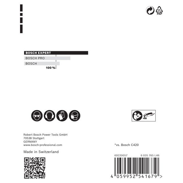 Шлифовальная бумага BOSCH C470 для дельташлифовальных машин, 93 мм, 5 шт., фото , изображение 4 | SNABZHENIE.com.ua Шлифовальная бумага BOSCH C470 для дельташлифовальных машин, 93 мм, 5 шт., фото , изображение 4 | SNABZHENIE.com.ua