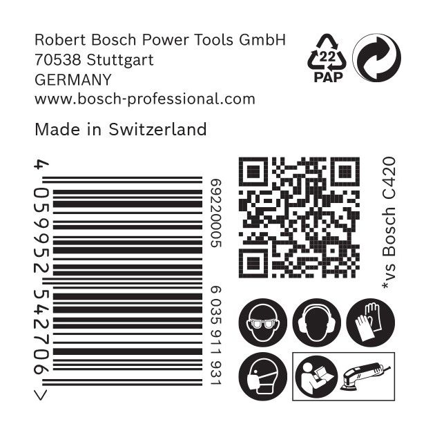Шліфувальний папір EXPERT C470 для дельташліфувальних машин, 93 мм, G 240, 50 шт. BOSCH, фото , зображення 4 | SNABZHENIE.com.ua Шліфувальний папір EXPERT C470 для дельташліфувальних машин, 93 мм, G 240, 50 шт. BOSCH, фото , зображення 4 | SNABZHENIE.com.ua