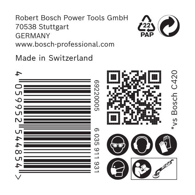 Шліфувальний папір EXPERT C470 із 19 отворами для шліфувальних машин по гіпсокартону, 225 мм, G 60, 25 шт. BOSCH, фото , зображення 4 | SNABZHENIE.com.ua Шліфувальний папір EXPERT C470 із 19 отворами для шліфувальних машин по гіпсокартону, 225 мм, G 60, 25 шт. BOSCH, фото , зображення 4 | SNABZHENIE.com.ua