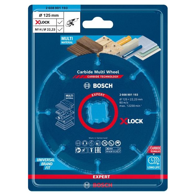 Круг отрезной EXPERT Carbide Multi Wheel X-LOCK, 125 мм, 22,23 мм, фото , изображение 3 | SNABZHENIE.com.ua Круг отрезной EXPERT Carbide Multi Wheel X-LOCK, 125 мм, 22,23 мм, фото , изображение 3 | SNABZHENIE.com.ua