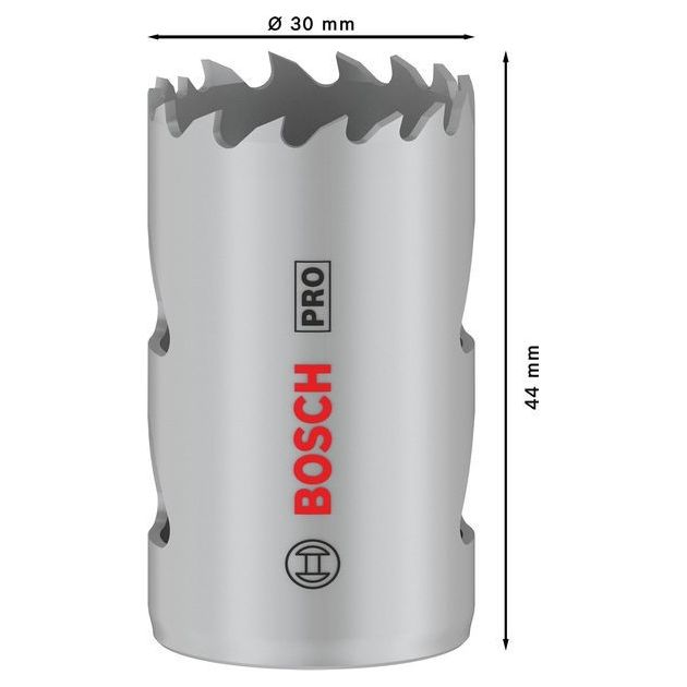 Коронка PRO Multi Material 30 мм с резьбой BOSCH, фото , изображение 6 | SNABZHENIE.com.ua