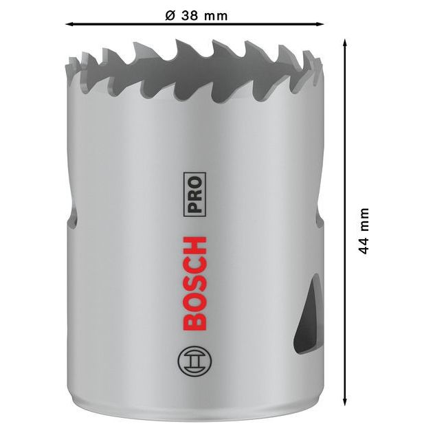 Коронка PRO Multi Material 38 мм с резьбой BOSCH, фото , изображение 6 | SNABZHENIE.com.ua