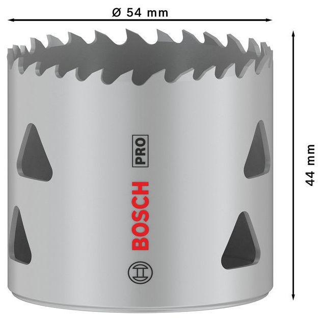 Коронка PRO Multi Material, 54 мм, з різьбою BOSCH, фото , зображення 6 | SNABZHENIE.com.ua