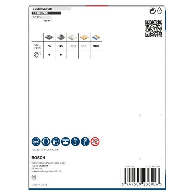 Коронка PRO Multi Material 114 мм с резьбой BOSCH, фото , изображение 5 | SNABZHENIE.com.ua