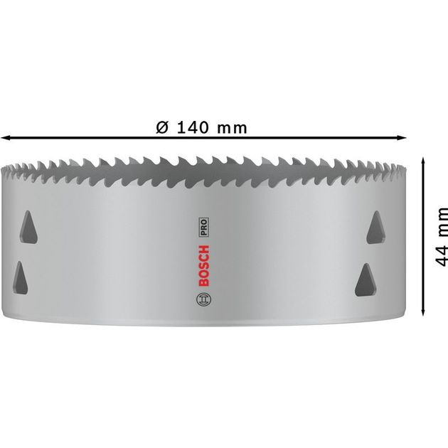 Коронка PRO Multi Material BOSCH 140 мм с резьбой, фото , изображение 6 | SNABZHENIE.com.ua Коронка PRO Multi Material BOSCH 140 мм с резьбой, фото , изображение 6 | SNABZHENIE.com.ua