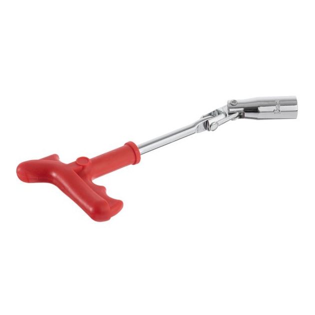 Ключ свечной Т-образный с шарниром 16х250 мм INTERTOOL HT-1717, фото , изображение 2 | SNABZHENIE.com.ua