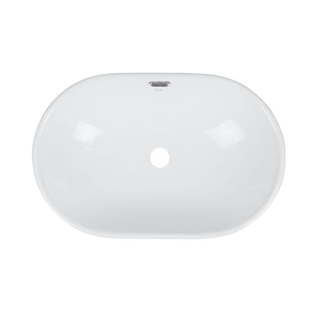 Раковина Qtap Leo 590x400x170 Белая QT11114028WN, фото  | SNABZHENIE.com.ua