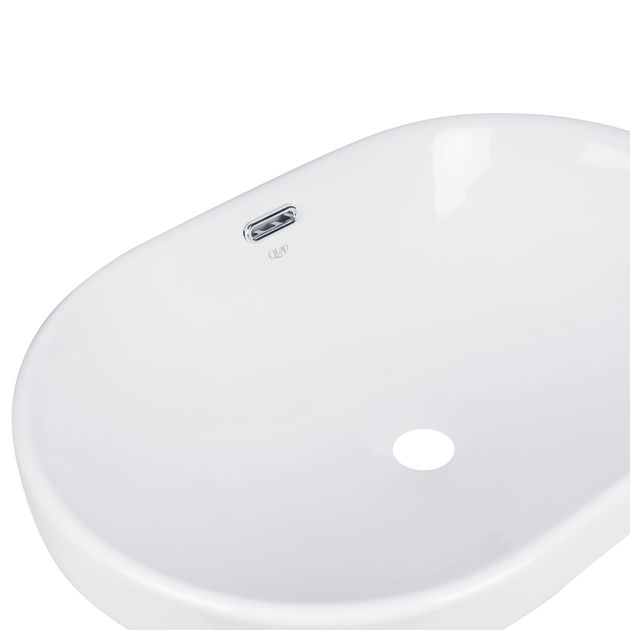 Раковина Qtap Leo 590x400x170 Белая QT11114028WN, фото , изображение 5 | SNABZHENIE.com.ua Раковина Qtap Leo 590x400x170 Белая QT11114028WN, фото , изображение 5 | SNABZHENIE.com.ua