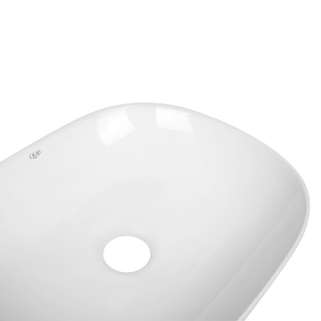 Раковина Qtap Aquarius 465x375x115 белая QT21112185WN, фото , изображение 5 | SNABZHENIE.com.ua Раковина Qtap Aquarius 465x375x115 белая QT21112185WN, фото , изображение 5 | SNABZHENIE.com.ua