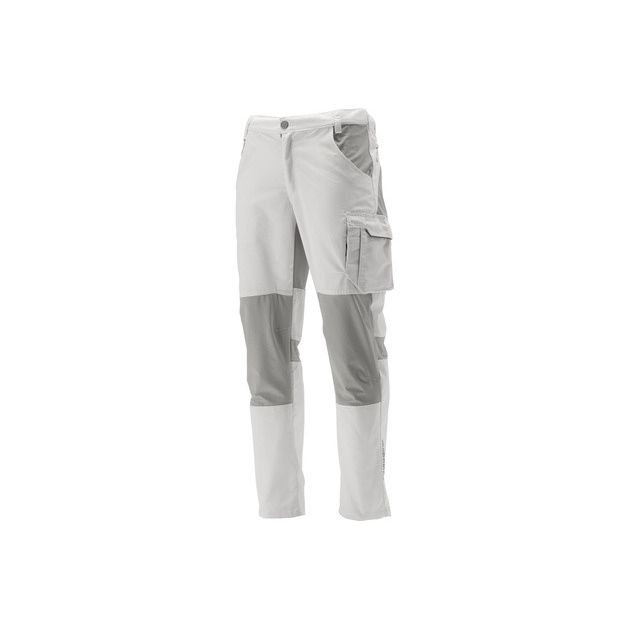 Штани робочі YATO 4-WAY стреч, біло-сірі, ріст 186-196 см, 3XL, фото  | SNABZHENIE.com.ua