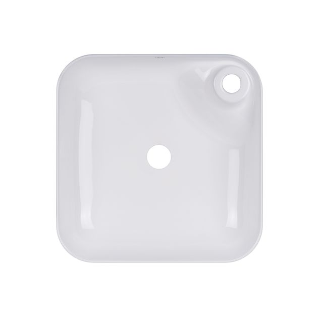 Раковина Qtap Stork 430x430x120 Белая QT15112194WN, фото  | SNABZHENIE.com.ua