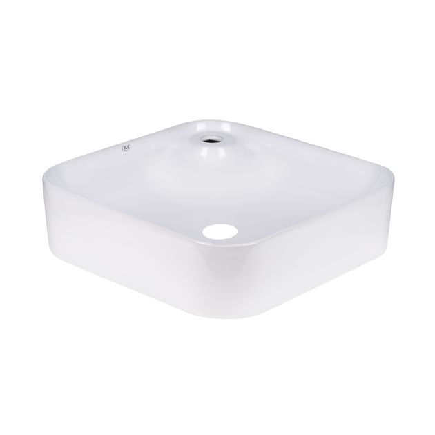 Раковина Qtap Stork 430x430x120 Белая QT15112194WN, фото , изображение 4 | SNABZHENIE.com.ua Раковина Qtap Stork 430x430x120 Белая QT15112194WN, фото , изображение 4 | SNABZHENIE.com.ua