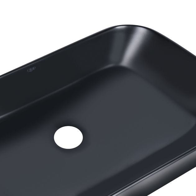 Раковина-чаша Qtap Scorpio 550x390x120 черный матовый QT14112243MBN, фото , изображение 4 | SNABZHENIE.com.ua Раковина-чаша Qtap Scorpio 550x390x120 черный матовый QT14112243MBN, фото , изображение 4 | SNABZHENIE.com.ua