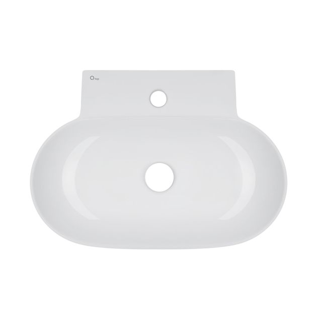 Раковина Qtap Cardinal 565х400х130 белая QT0411K177WN, фото  | SNABZHENIE.com.ua