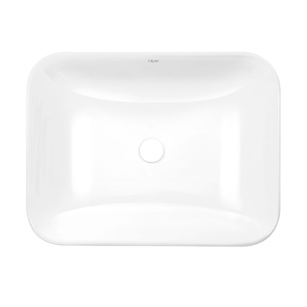 Раковина Qtap Scorpio 500х380х145, белая, модель QT1411K490WN, фото  | SNABZHENIE.com.ua