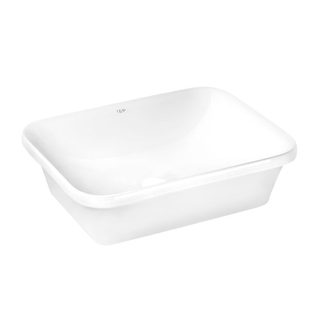 Раковина Qtap Scorpio 500х380х145, белая, модель QT1411K490WN, фото , изображение 4 | SNABZHENIE.com.ua Раковина Qtap Scorpio 500х380х145, белая, модель QT1411K490WN, фото , изображение 4 | SNABZHENIE.com.ua