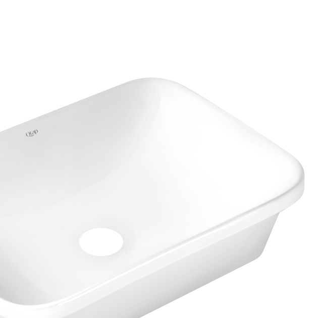 Раковина Qtap Scorpio 500х380х145, белая, модель QT1411K490WN, фото , изображение 5 | SNABZHENIE.com.ua Раковина Qtap Scorpio 500х380х145, белая, модель QT1411K490WN, фото , изображение 5 | SNABZHENIE.com.ua