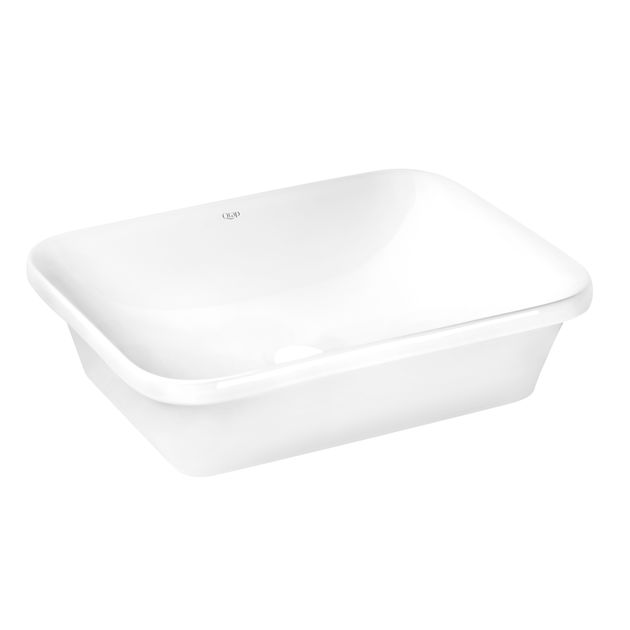 Раковина Qtap Scorpio 610х380х150 White QT1411K491WN, фото , зображення 4 | SNABZHENIE.com.ua Раковина Qtap Scorpio 610х380х150 White QT1411K491WN, фото , зображення 4 | SNABZHENIE.com.ua