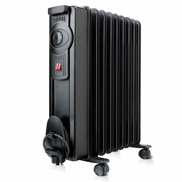 Масляный обогреватель BLACK+DECKER BXRA1500E 1500Вт, фото  | SNABZHENIE.com.ua