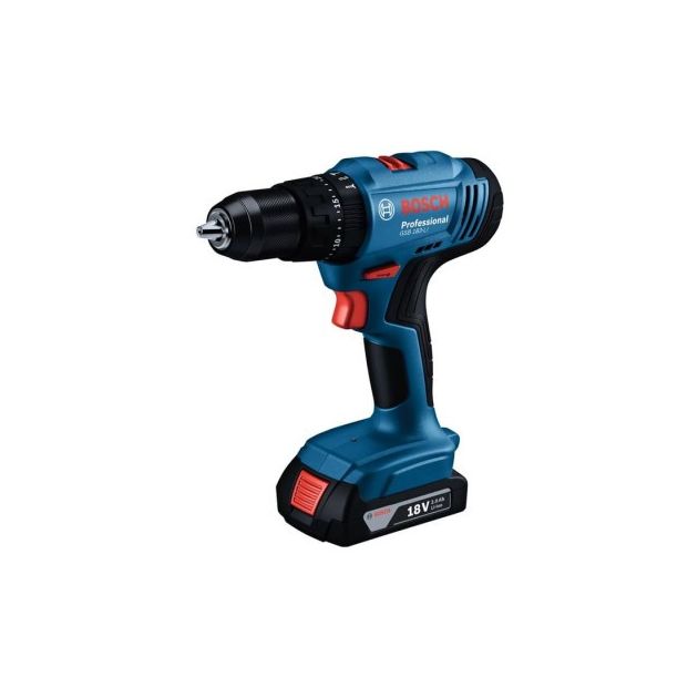 Аккумуляторная ударная дрель-шуруповерт Bosch GSB 183-LI Professional, 2 акб GBA 18V 2.0Ah, з/у GAL 18V-20, фото , зображення 2 | SNABZHENIE.com.ua Аккумуляторная ударная дрель-шуруповерт Bosch GSB 183-LI Professional, 2 акб GBA 18V 2.0Ah, з/у GAL 18V-20, фото , зображення 2 | SNABZHENIE.com.ua