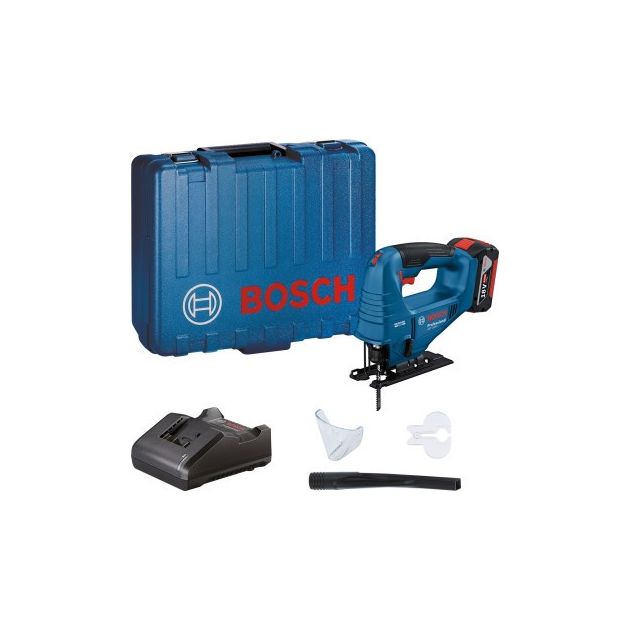 Аккумуляторный лобзик Bosch GST 183-LI Professional, 1 акб GBA 18V 4.0Ah, з/у GAL 18V-20, фото  | SNABZHENIE.com.ua