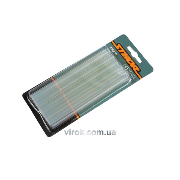 Клеевые стержни STHOR: Ø= 11 х 150 мм, прозрачные, уп. 12 шт., фото  | SNABZHENIE.com.ua