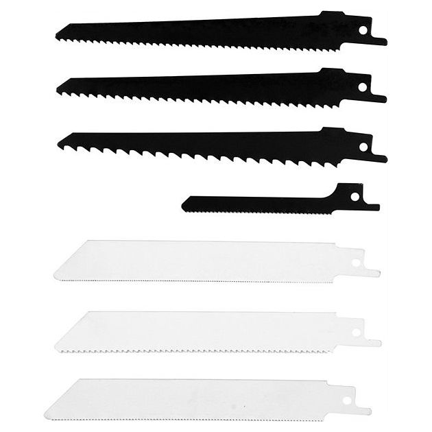 Набір полотен для шабельної пилки STHOR по дереву та металу, Bi-metal (3 шт), HCS (4 шт), 7 шт. (VO-27850), фото , зображення 3 | SNABZHENIE.com.ua