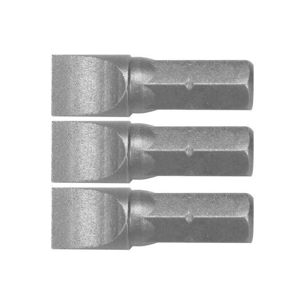 Насадка отверточная STHOR SL8 x 25 мм, HEX 1/4, 3 шт (VO-65483), фото  | SNABZHENIE.com.ua