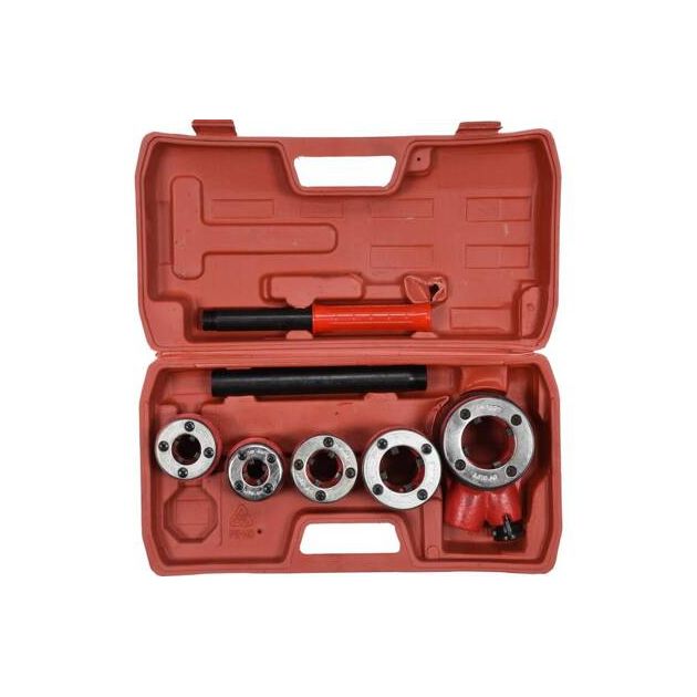 Набір різьбонарізний VOREL 3/8"-5/4" В кейсі 8 шт. [4], фото  | SNABZHENIE.com.ua